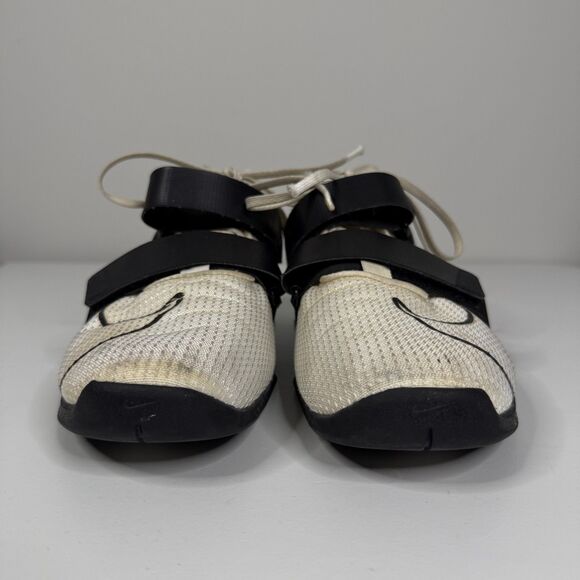 Nike Weightlifting Shoes Mens 12 White Romaleos 4 CrossFit Fitness main image 4